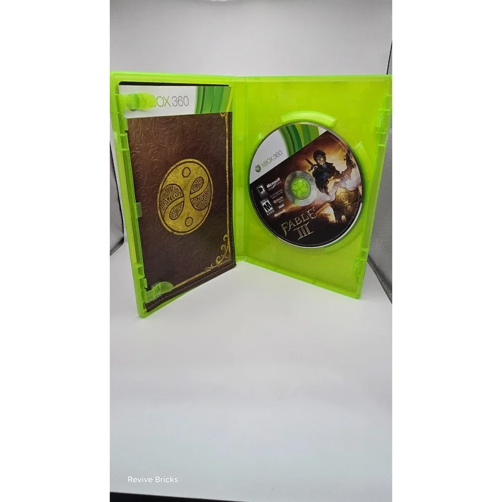 Fable III 3 (Microsoft Xbox 360, 2010) CIB W/ Inserts Complete Tested Working‎